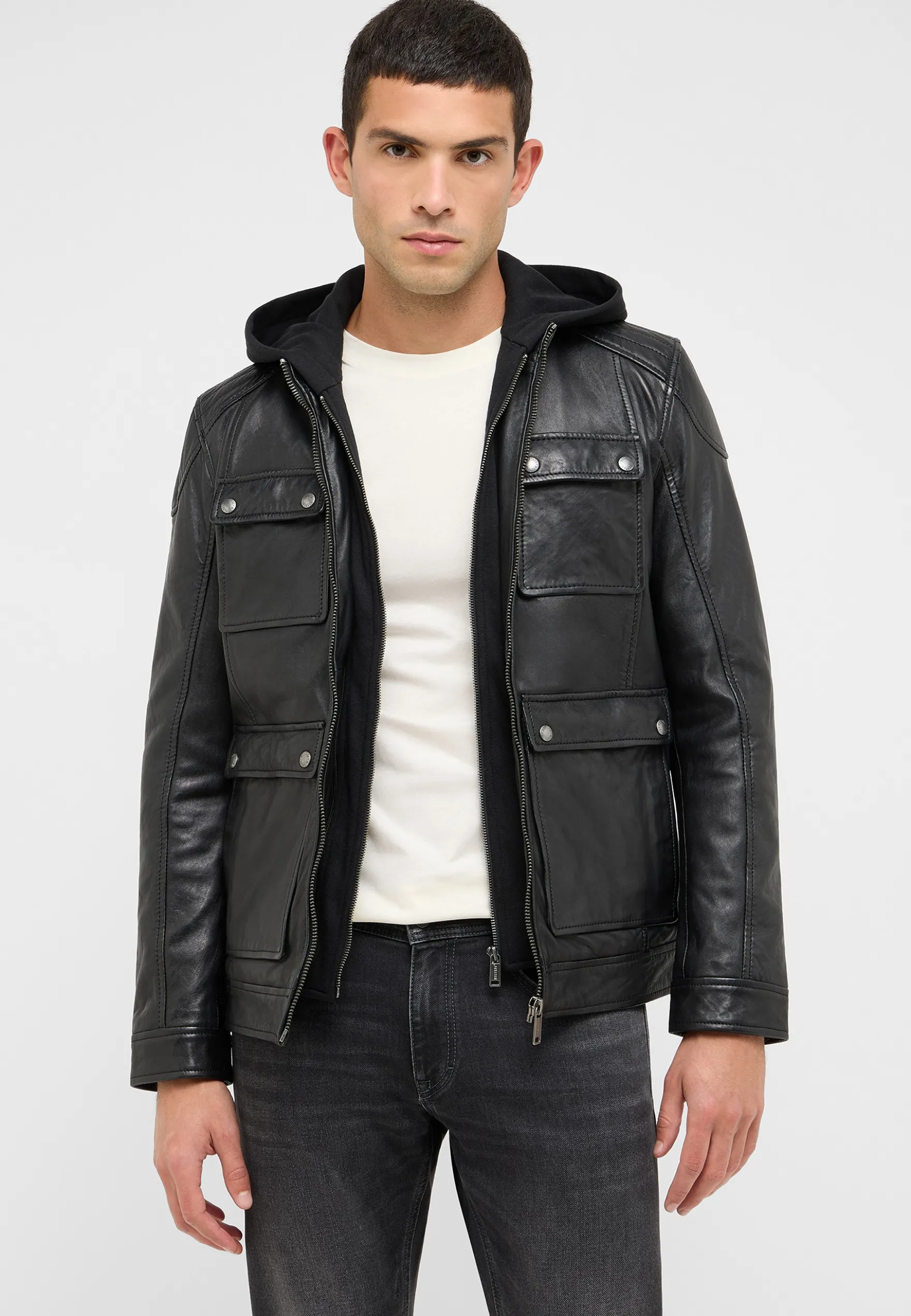 Jacke Style Biker Jacket