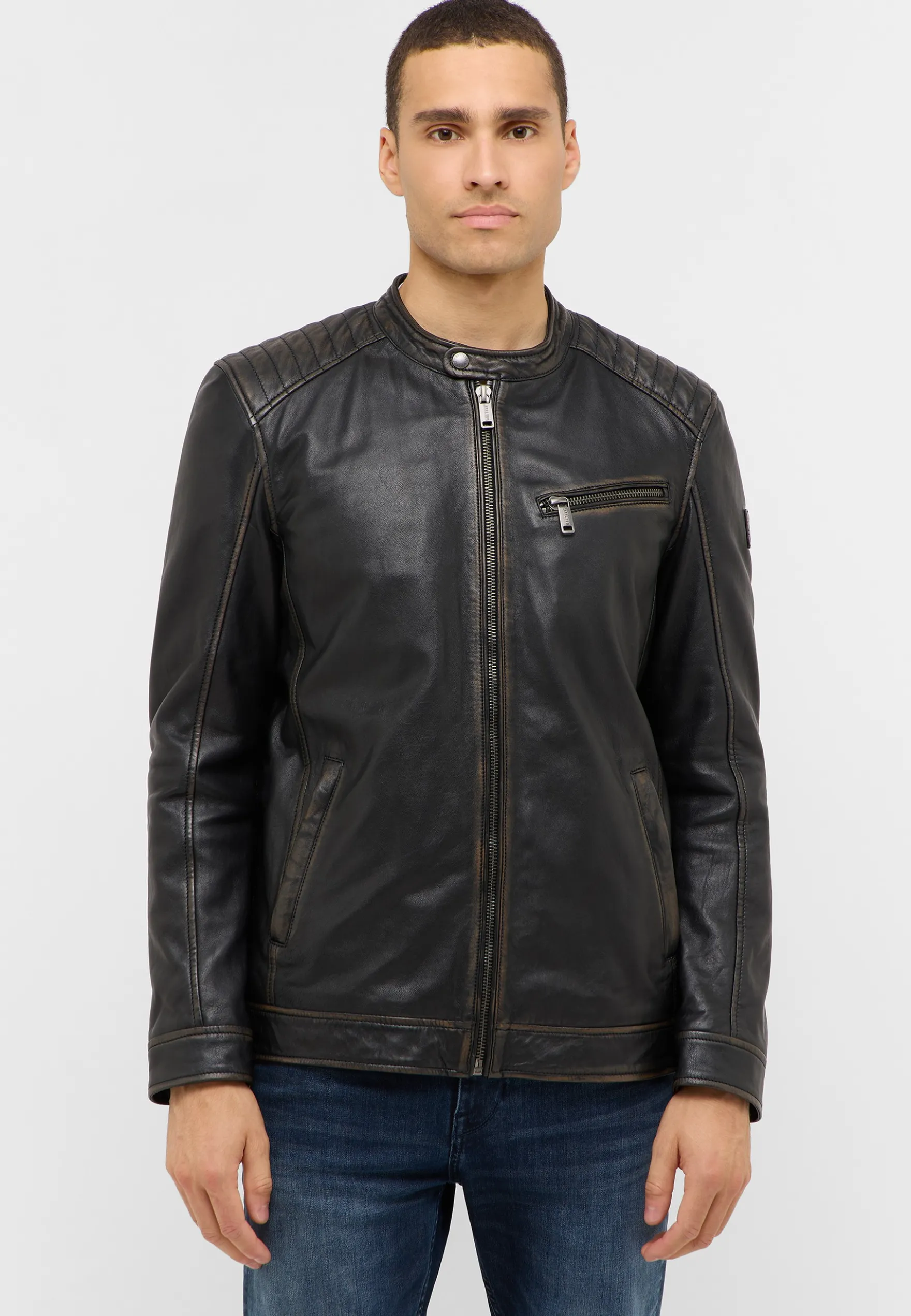 Jacke Style Biker Jacket