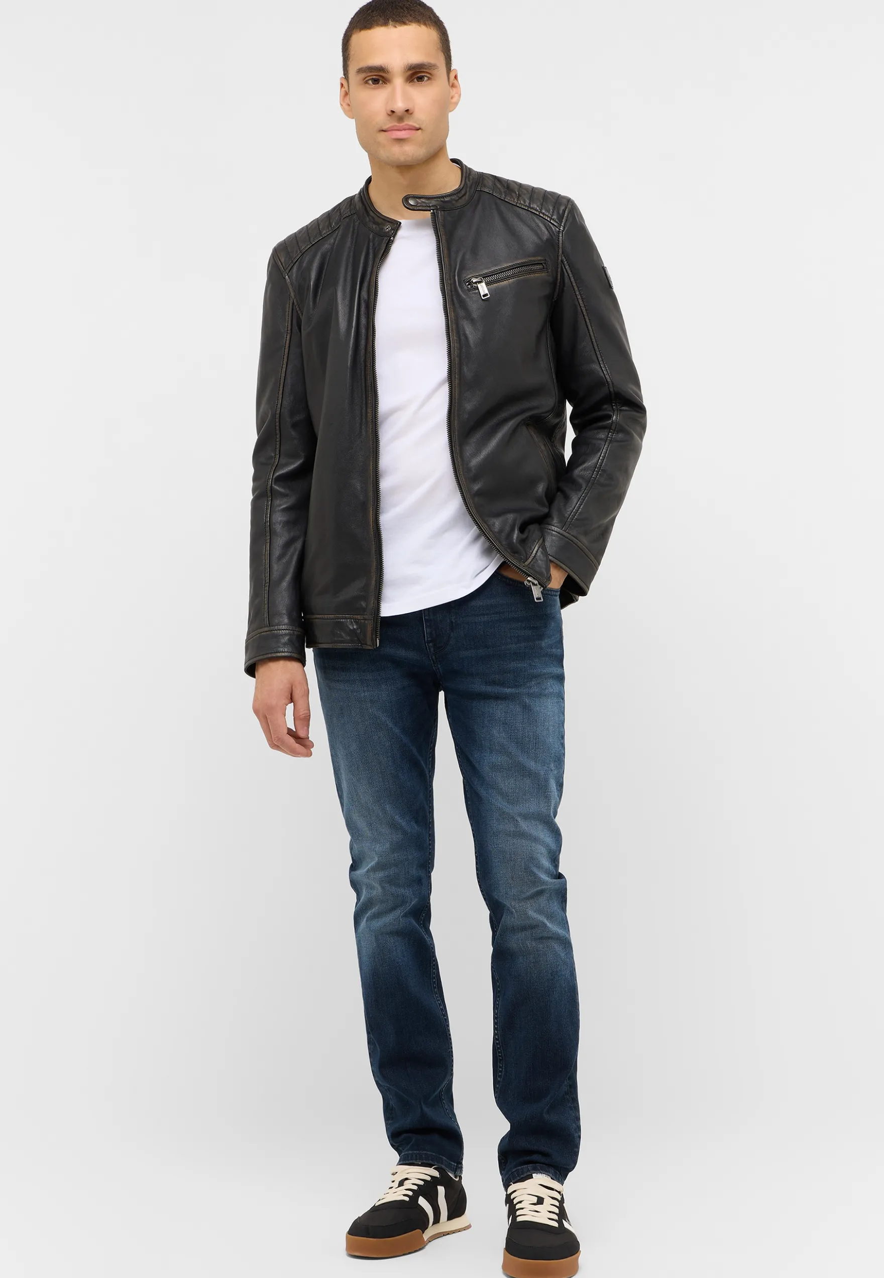 Jacke Style Biker Jacket
