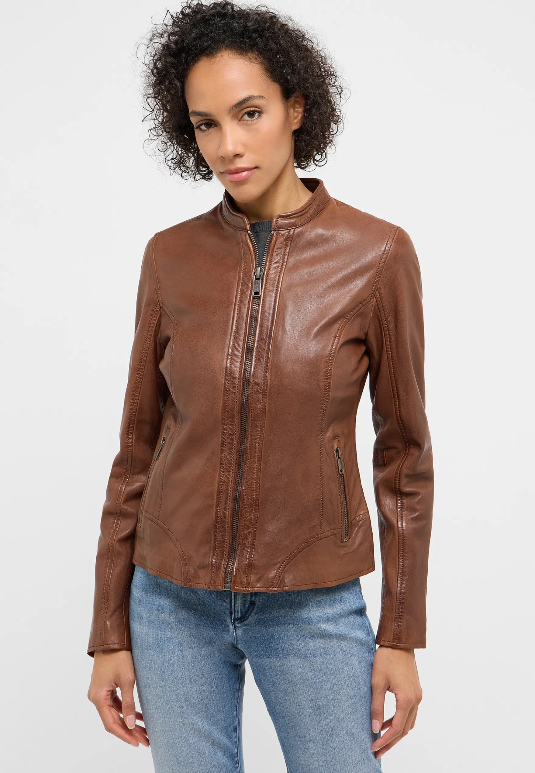 Jacke Style Leder