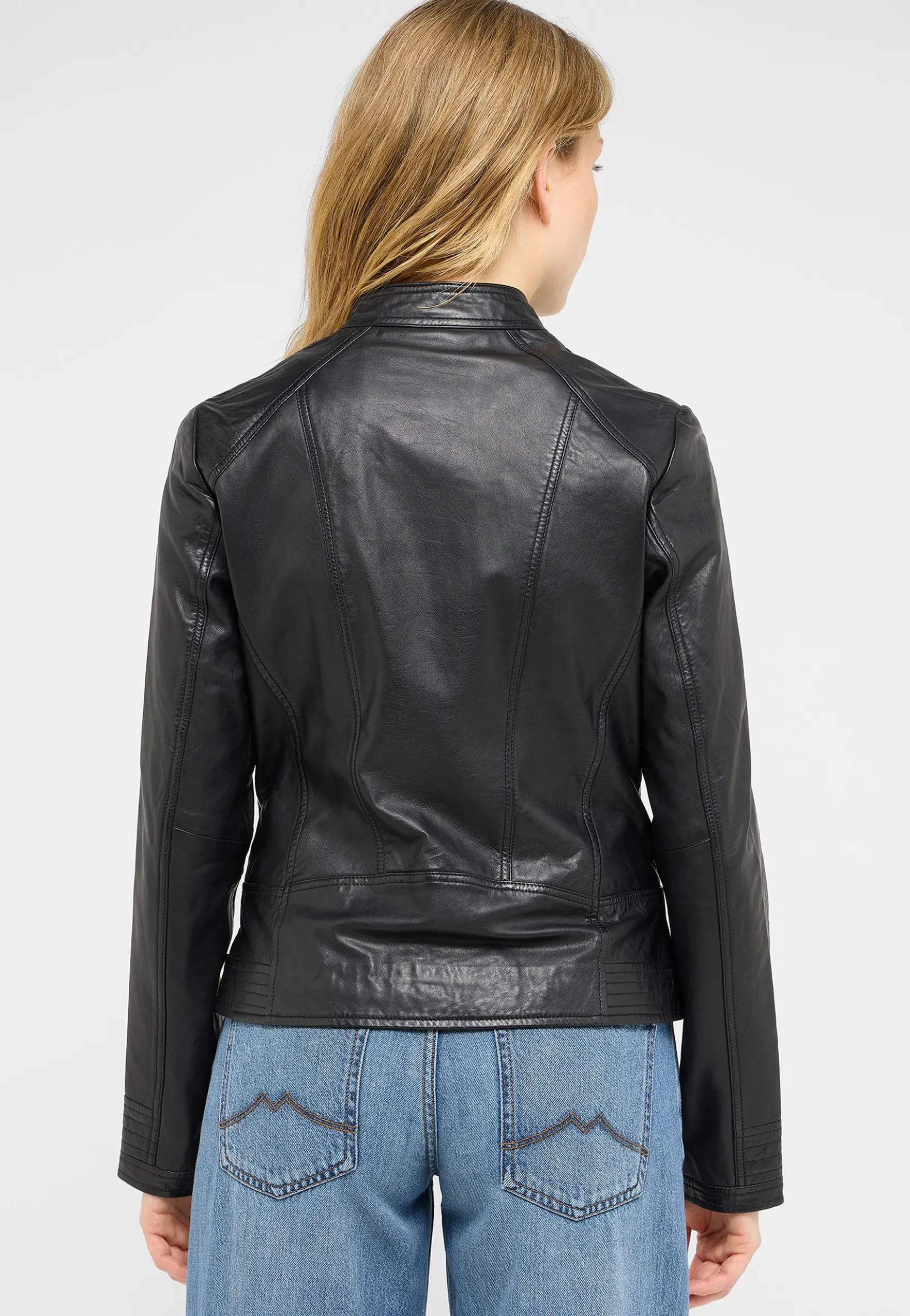 Jacke Style Lederjacke