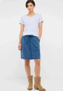 Jeans-Midirock Style Bellevue Denim Skirt