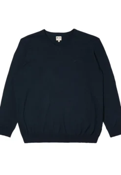 Langarmpullover Basic V-Neck Jumper