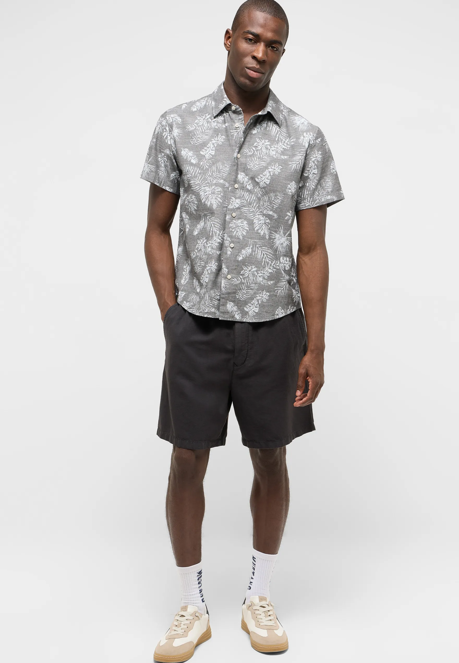 Short Style Linen Jogger Shorts