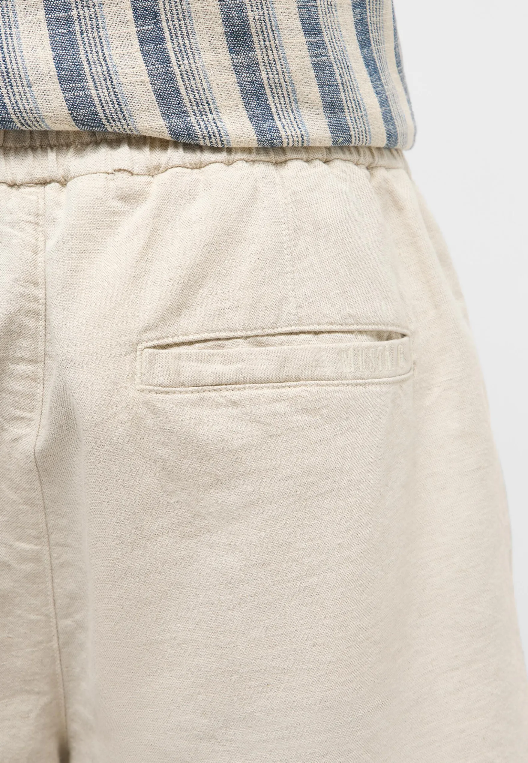 Short Style Linen Jogger Shorts