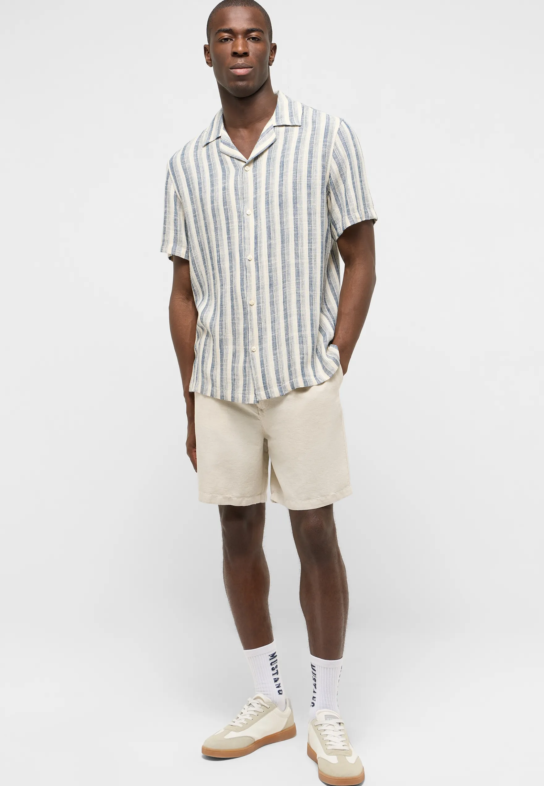 Short Style Linen Jogger Shorts