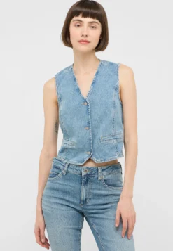 Weste Style Tull Denim Vest
